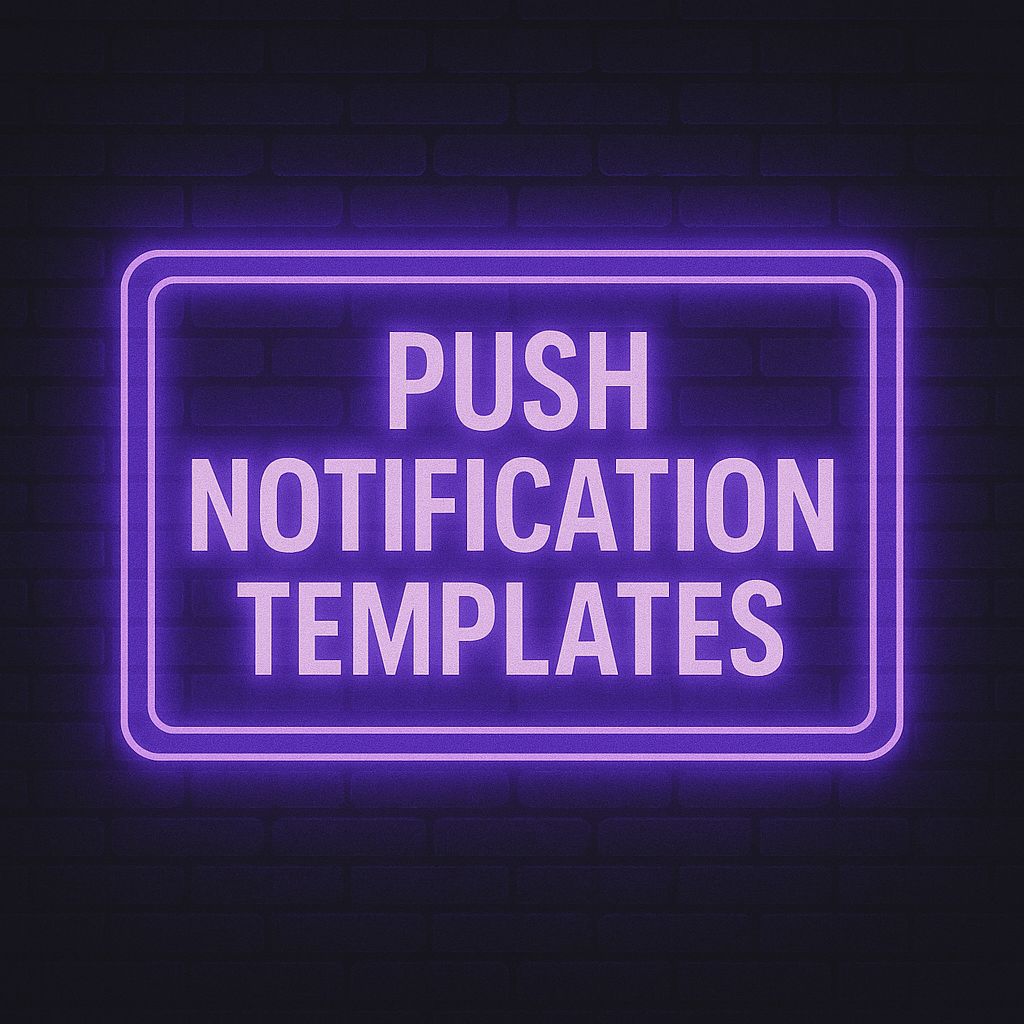 Push Notification Templates